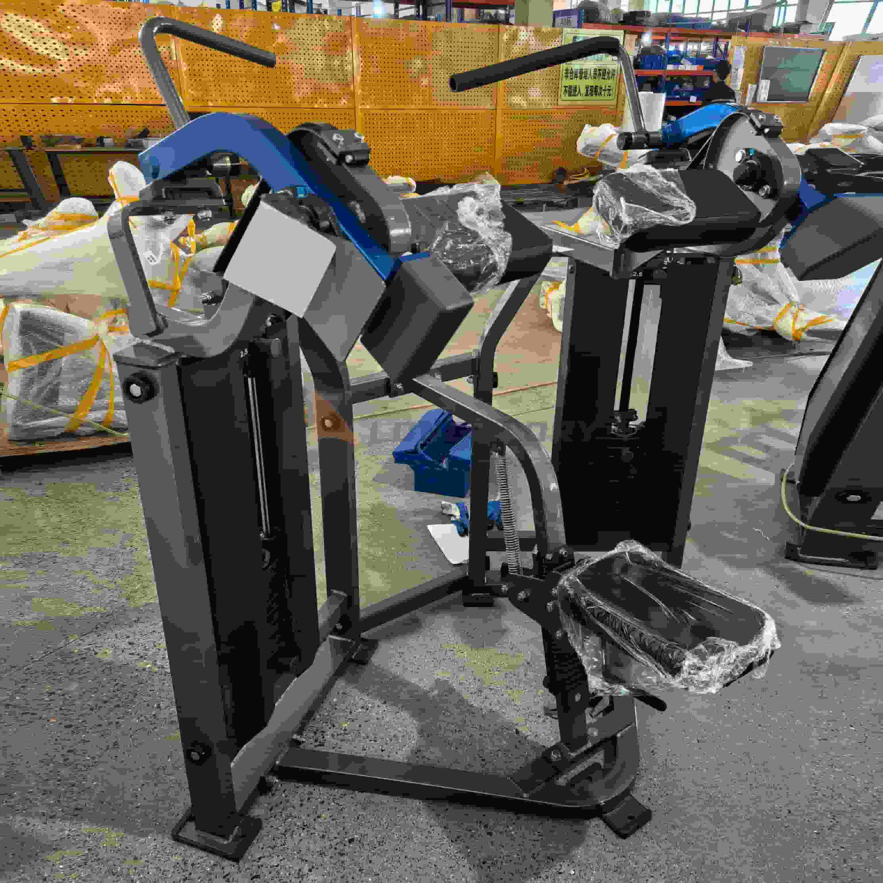 آلة تجعيد العضلة ذات الرأسين في صالة الألعاب الرياضية