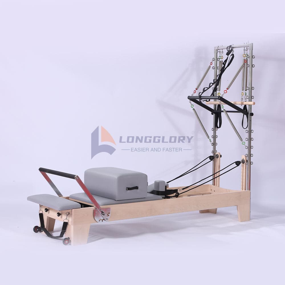 Maple Pilates Reformer Half Tower